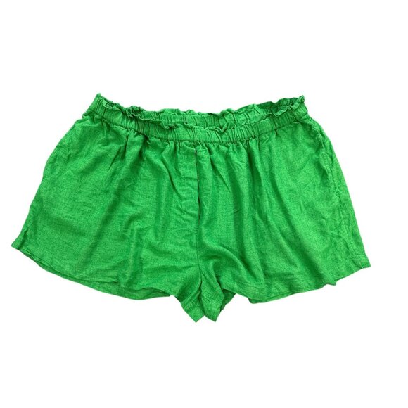 RIVER ISLAND London Women Green Shorts 22 - Picture 1 of 3
